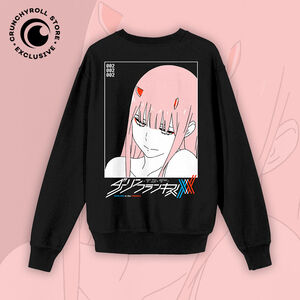 DARLING in the FRANXX - Zero Two Framed Bust Crew Sweatshirt - Crunchyroll Exclusive